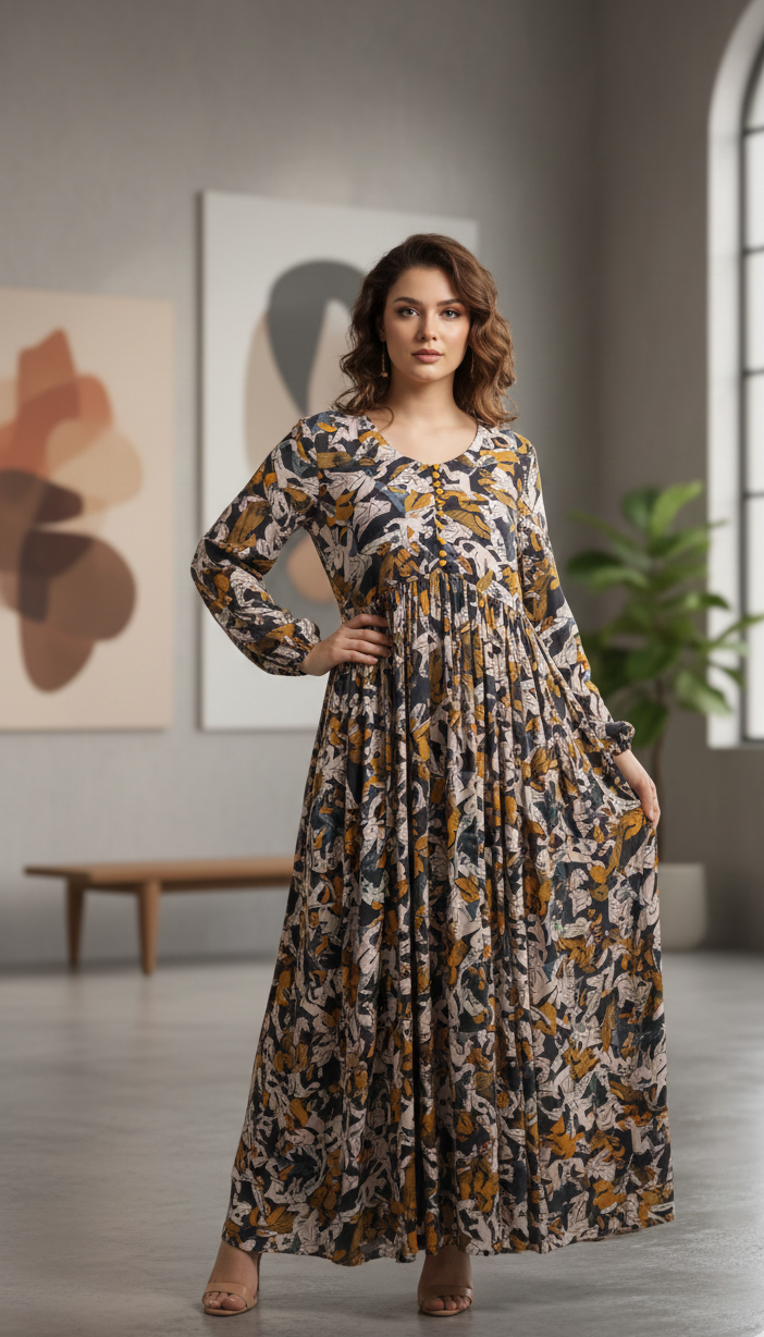 Bold Prints, Timeless Silhouette✨