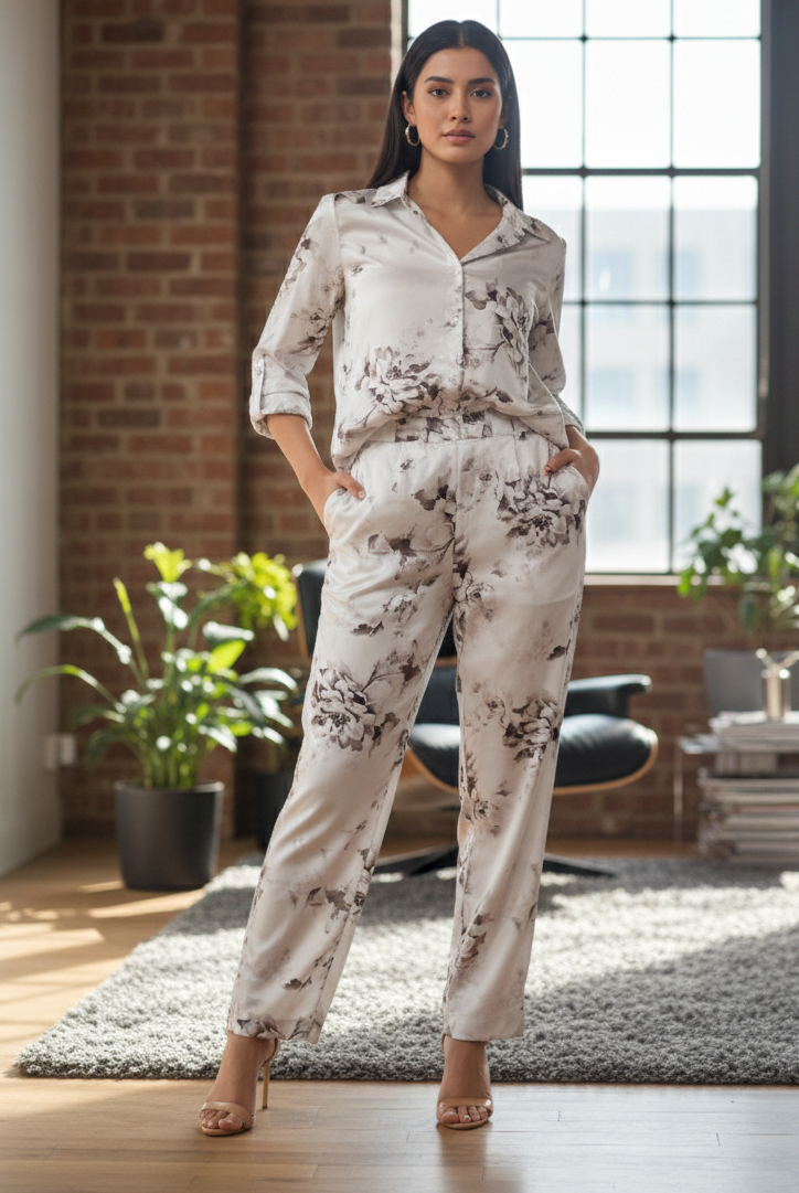 Luxury, silk-like finish, and artistic design.